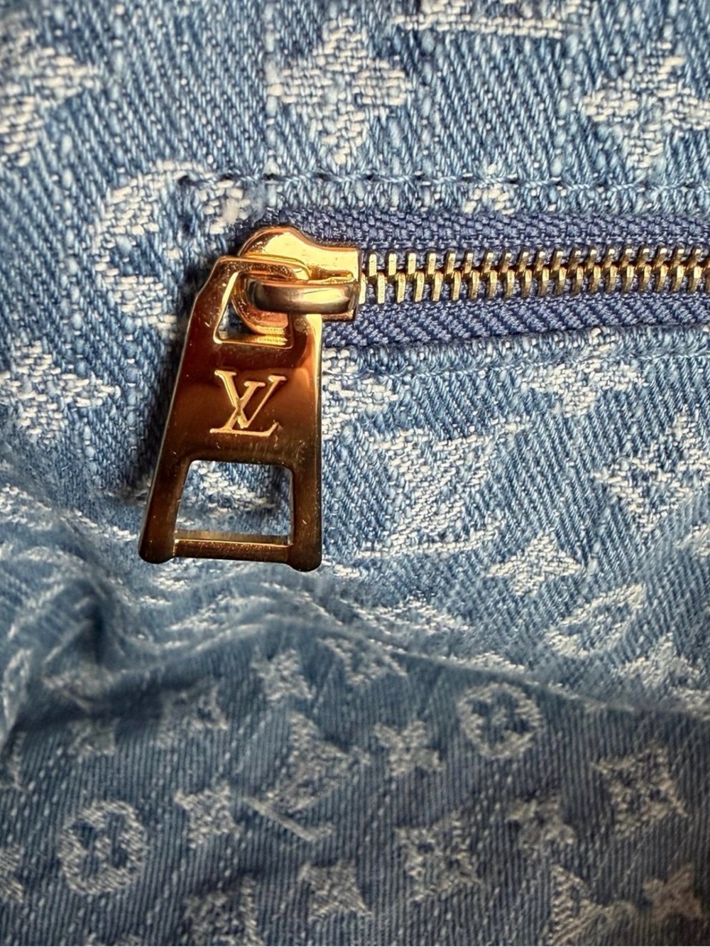 Louis Vuitton Carryall cargo PM denim - Picture 10 of 13
